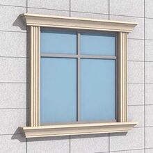 构建装饰拖线条厂家工地窗套屋檐腰线自建房罗马柱ps浮雕e外墙粱