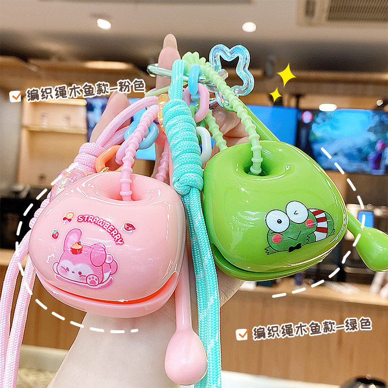 Cartoon Healing Stress-Relief Wooden Fish Keychain Toy Office Desktop Decoration Children's Toy Backpack Pendant Cartoon Healing Stress-Relief Wooden Fish Keychain Toy Office Desktop Decoration Children's Toy Backpack Pendant
