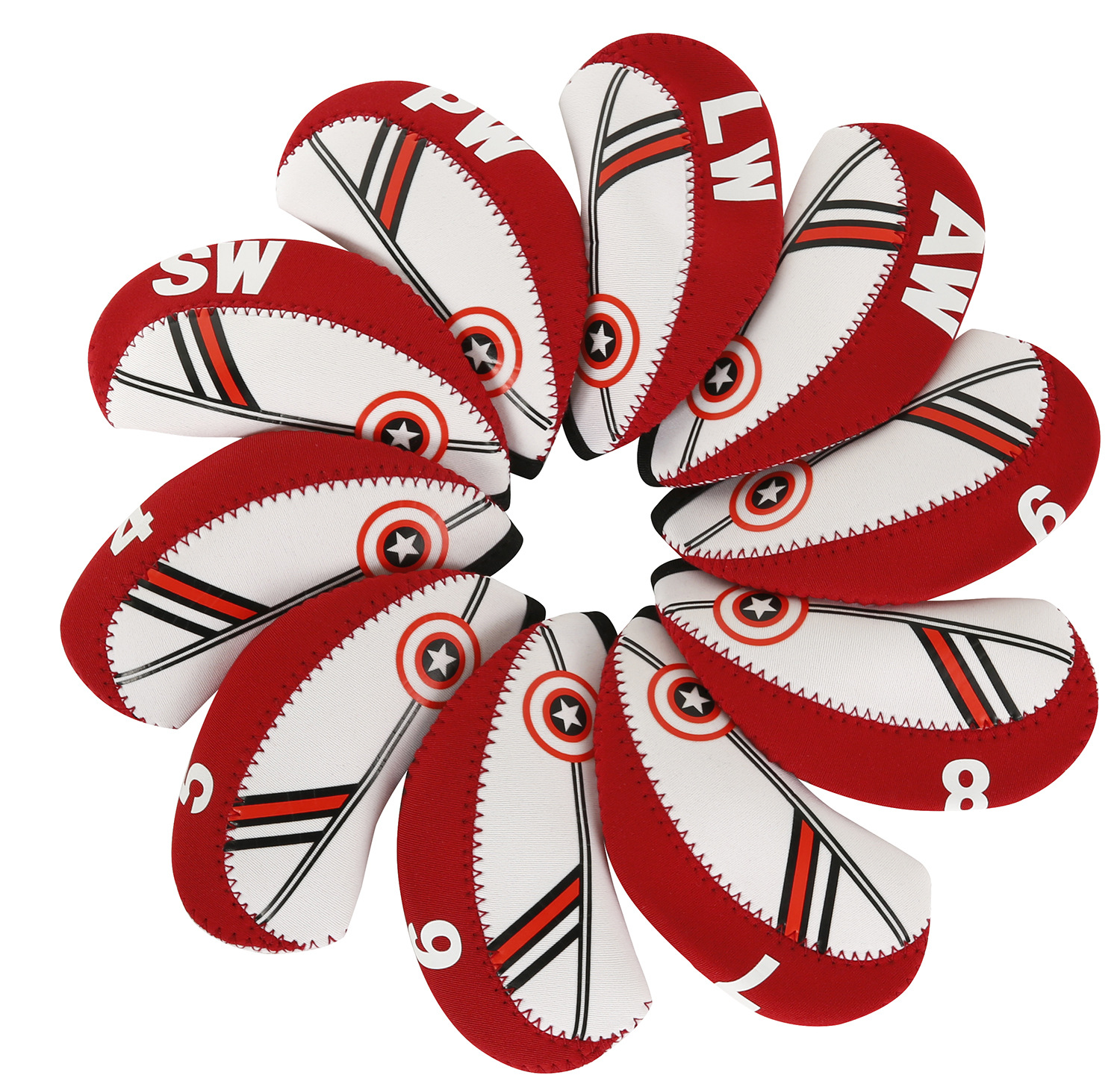 Estrella de belleza roja