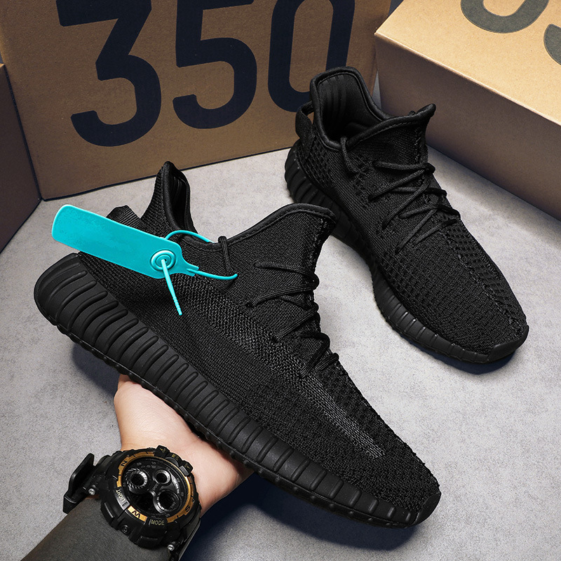 Shuican Coconut Shoes 350Og Yeezy Black Warrior Men's Putian Official Website Authentic Summer Sports Breathable Shoes Women