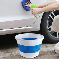 New Large Foldable Water Bucket, Portable Silicone Water Bucket for Outdoor Home Use, Water Storage Bucket, Fishing Bucket, Water Drawing Bucket