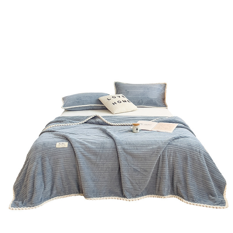 Mantras de coral, mantas de aire acondicionado, mantas de lana, mantas de invierno engrosadas, mantas de sofá de franela, mantas de siesta de oficina, mantas