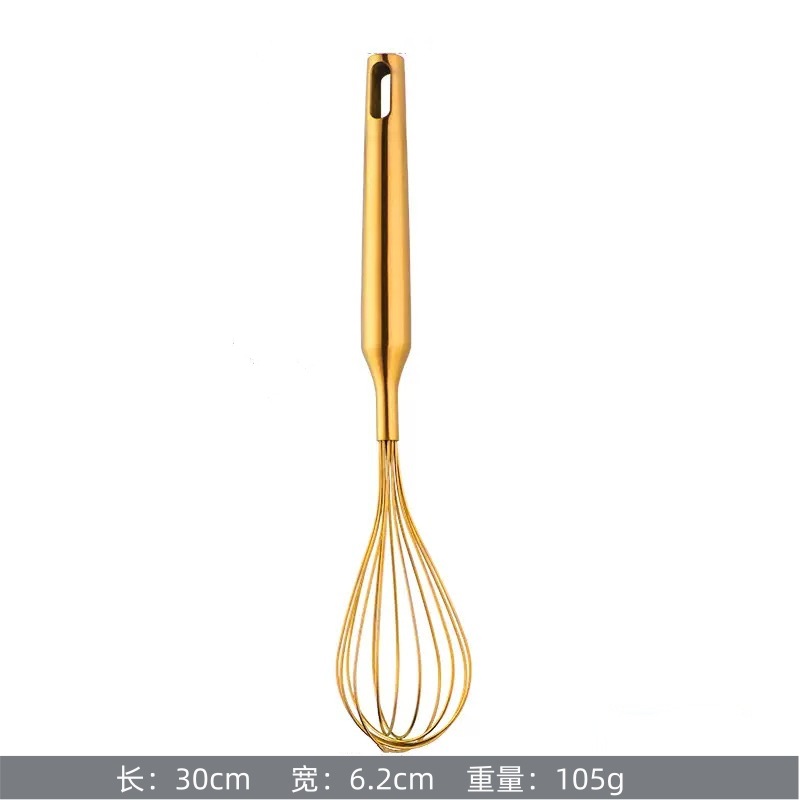 Manueller Schneebesen Aus Edelstahl Für Eier Und Backwaren_voghion.com