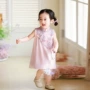 周岁女童婴儿中式连衣裙