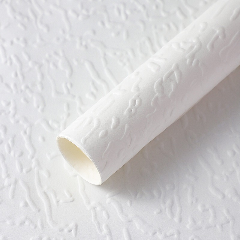 Papel de embalaje de flores estereoscópio relieve ondulado punto de papel artístico kraft ramo de flores papel de envoltura de flores hecha a mano DIY material de envoltura de flores