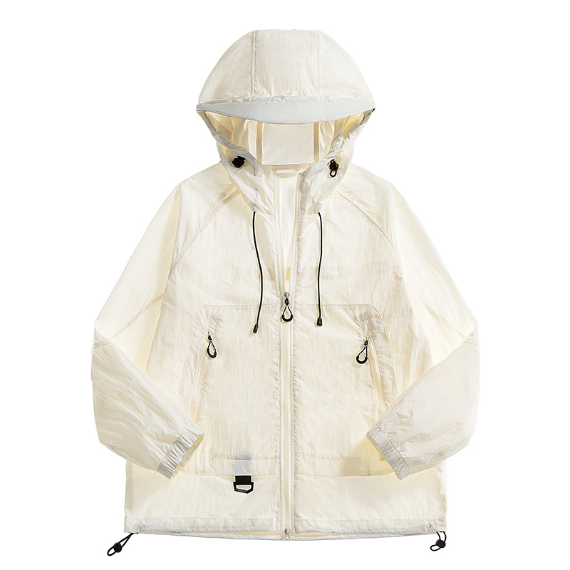 2026新款连帽防晒衣男女夏季轻薄透气户外皮肤衣速干冰丝防晒外套