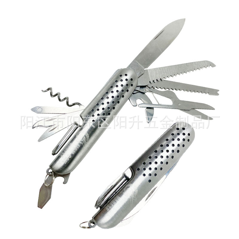 厂价直销多功能小刀 折叠刀钳 户外刀口袋刀瑞士军刀 野营工具