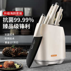 工厂批发德系海鸥刀具厨房套装组合家用不锈钢菜刀套装可代发