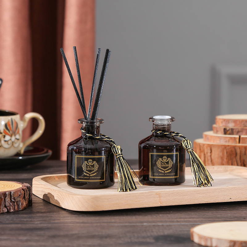 Fire-free aromatherapy air freshener long-lasting fragrance toilet bathroom deodorizing rattan hotel home furnishings 50ml