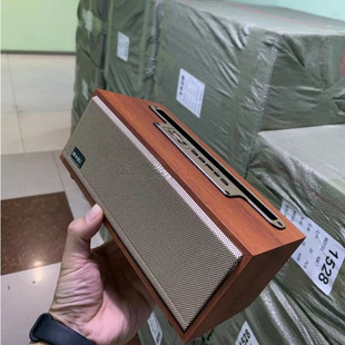 Wooden speakers, laptop, Germany, bluetooth