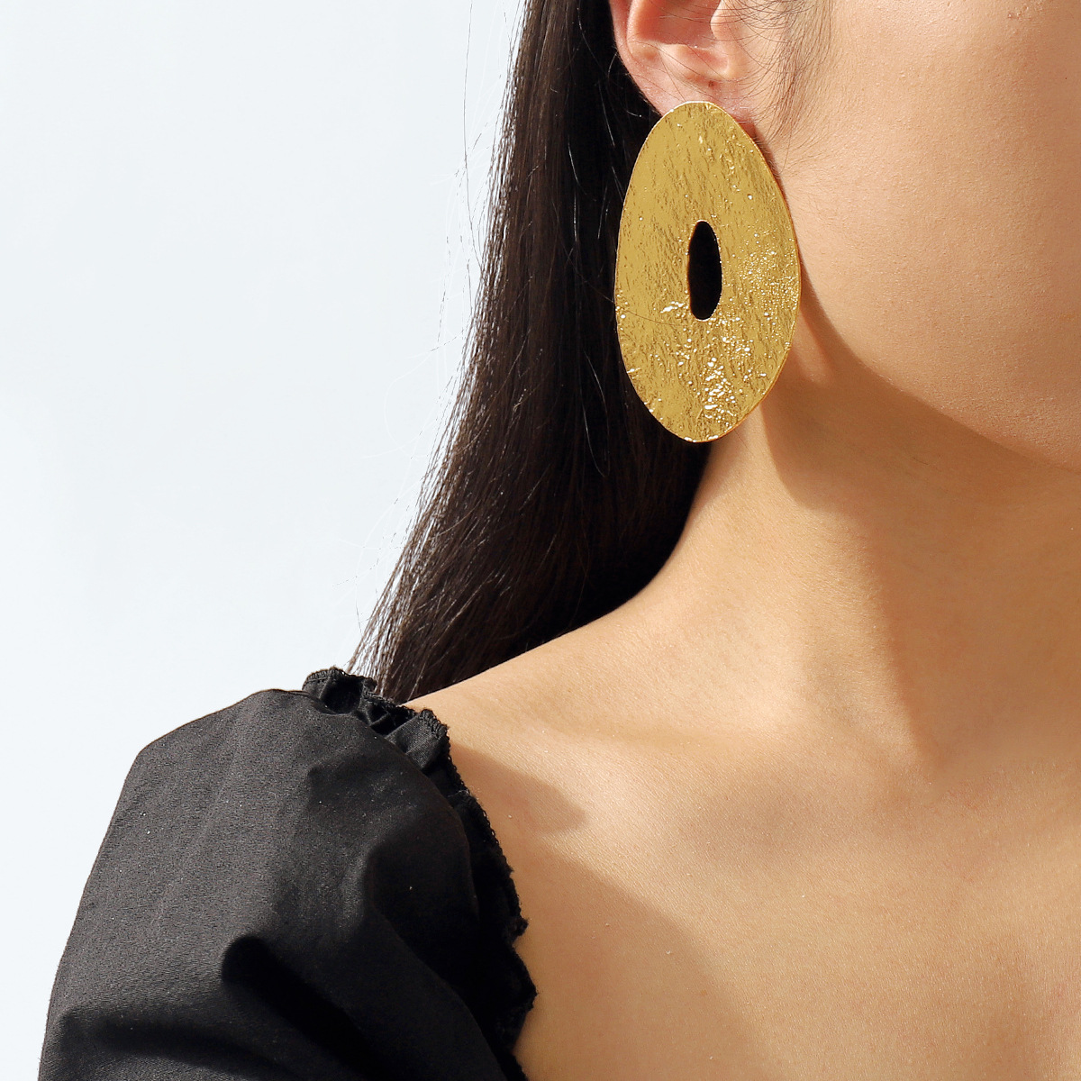 42g Weight 0.03µm Gold Plating Thickness Electroplated Gold Plating Process 201 Stainless Steel Ear Needle Material Golden Plated Plating Material Ear Studs Classification 1 Pair Quantity Holiday, Daily Occasion Alloy Material Geometric Pattern Women's Gender IG Style, Casual, Exaggerated Style Plating Craft 1 Pair IG Style Casual Exaggerated Geometric Alloy Ear Studs 4