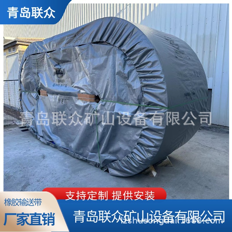 火电厂用EP300阻燃输送带 耐高温橡胶输送带 防静电橡胶输送带