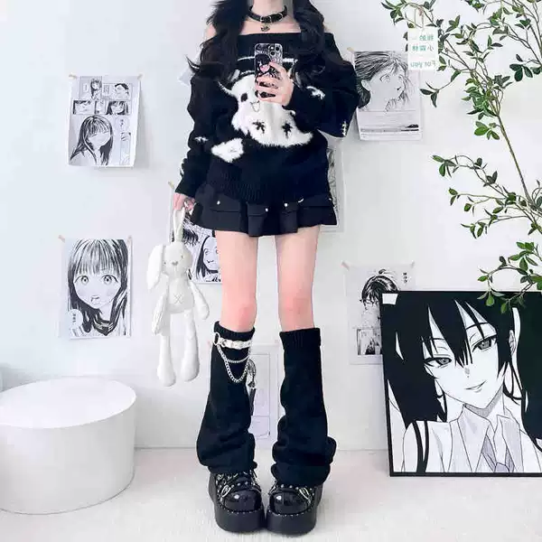 Black white megaphone