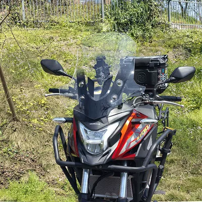 and Widening Windshield Accessories – Motorcycle front windshield - transparent-model-40-thick-46cm-high-cb400x500x-dedicated