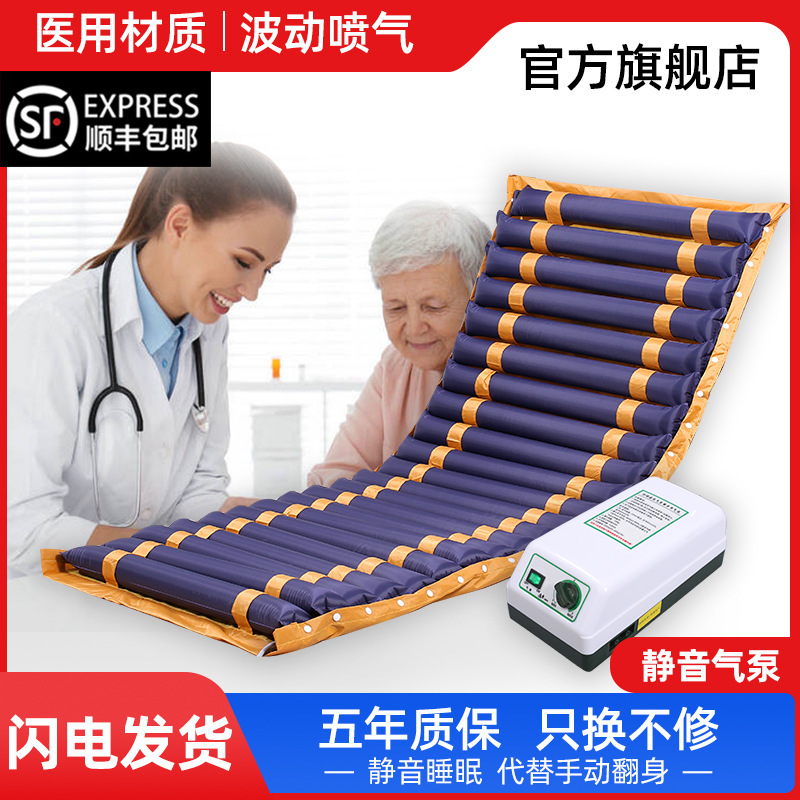 Anti-Decubitus Air Mattress for Elderly Paralyzed Bedridden Patients, Care for Bedsores, Turn-Over Pad, Single Inflatable Mattress, Adjustable Anti-Decubitus Air Mattress for Elderly Paralyzed Bedridden Patients, Care for Bedsores, Turn-Over Pad, Single Inflatable Mattress, Adjustable