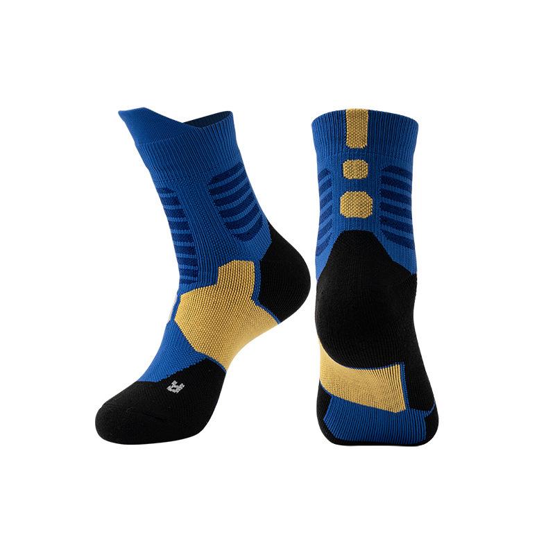 Calze da basket per adulti transfrontaliere Amazon, spesse, traspiranti, antiscivolo, calze sportive, calze da corsa a tubo di media lunghezza, produttori all'ingrosso_voghion.com