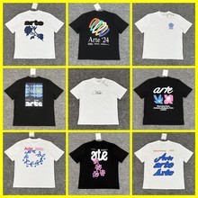 25�ļ� t shirt �¿�W�������{ɫõ�廨ӡ��T����Ů���e���ɶ���