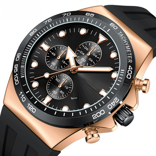 MINI FOCUS Watch Sport Casual Men's Multi-Function Quartz Watch Strong Backlight Men's Watch 0488G
