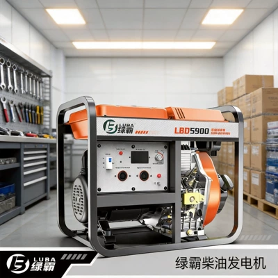 Greenfield Green Power Diesel Generator for Construction Sites, Municipal Use, High Power, Dual Voltage, Farming, Outdoor Projects, and Field Power Generation