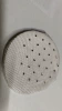 White laceless mesh has elastic band drills