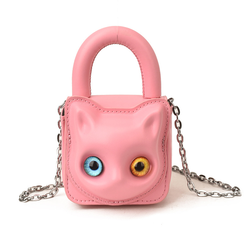 Diseño de moda sensación de pequeño gato bolso mini lindo bebé cadena mochila cross-border nuevo bolso para niños