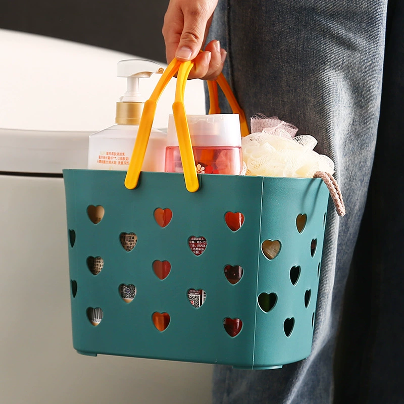 Портативная корзина для ванны Студенческая корзина для ванны Корзина Для Хранения Туалетных принадлежностей Корзина для ванны в большом общежитии