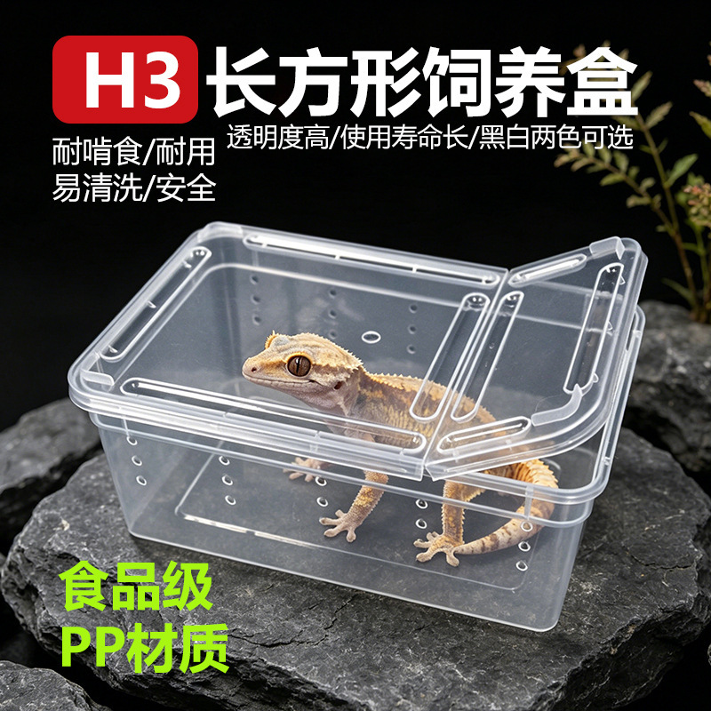 Cross-border Namo H3 crawling pet snake Python Spider Guardian lizard scorpion centipede horned frog gecko beetle insect feeding box