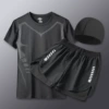 Set, swimwear, trousers, swimming cap, 3 piece set