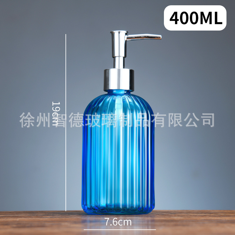 Amazon Select Clear Hand Wash Pressing Glass Vertical Shower Lotion envasado en botellas de champú de alto valor facial image 11