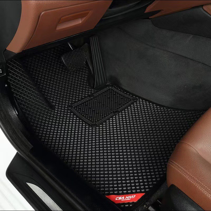 Eva Car Floor Mat Material Diamond-Shaped Hole High-Density Sheet Universal Mat Manufacturer Wholesale Non-Slip Export Exclusive Eva