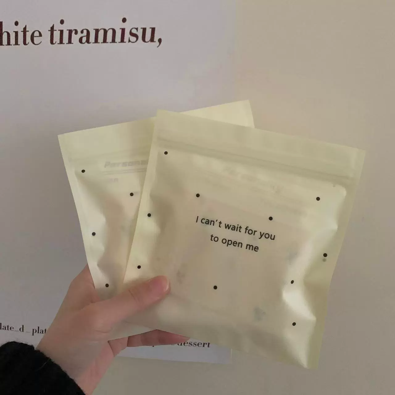 跨境定制印刷口罩袋 冰袖防晒服吊带自封袋 儿童内裤袋