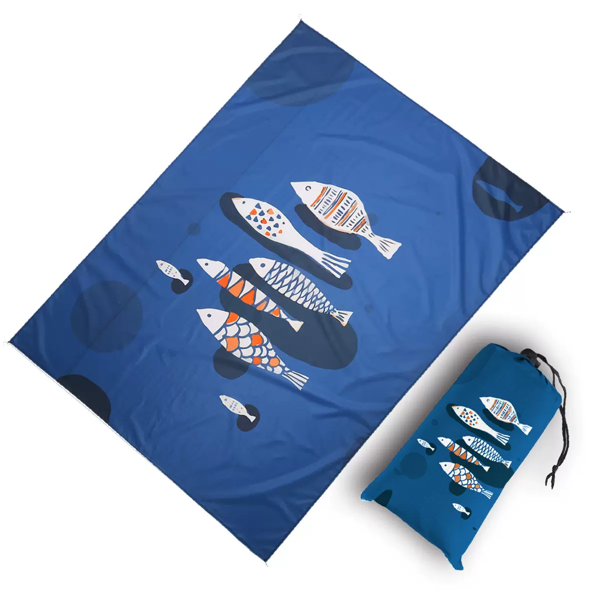 户外沙滩垫野餐口袋防潮垫郊游野炊野餐布草坪地垫防泼水沙滩垫子