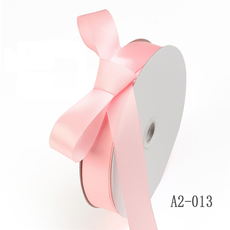 Poliéster cinta arco flor arte paquete seda cinta embalaje Decoración Accesorios caja regalo embalaje cinta al por mayor
