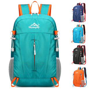 Cross-border new lightweight folding backpack generation hair anti-splashing sports outdoor backpack wholesale riding body bag