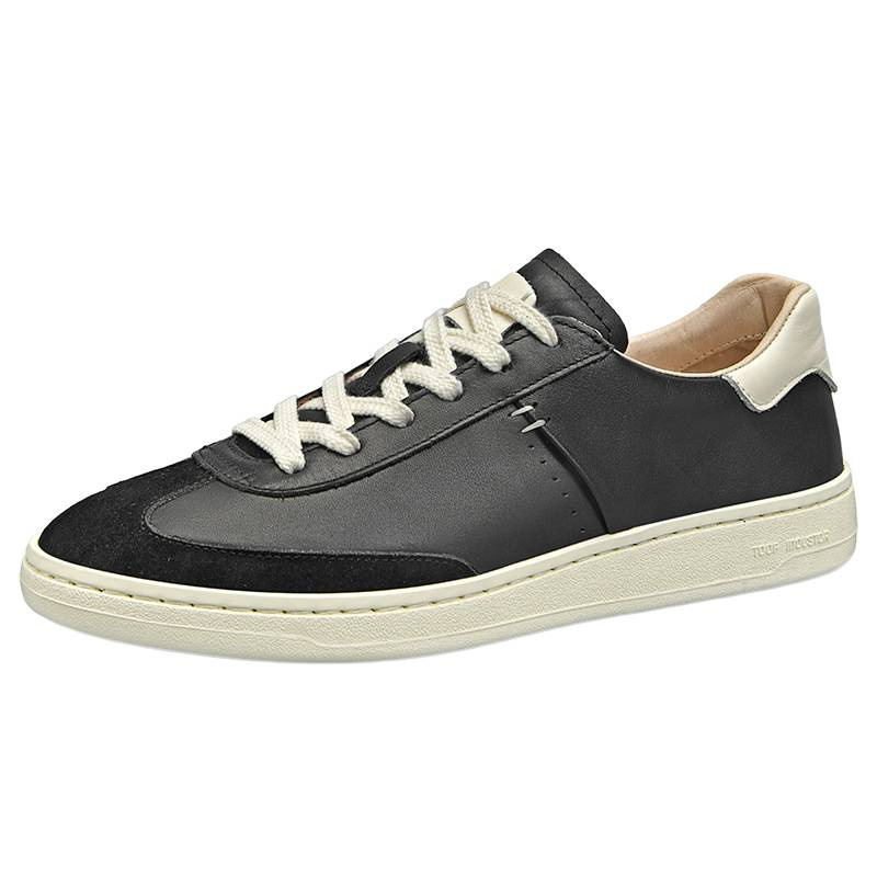 Zapatos de skate para hombres 2026 primavera nuevos zapatos de cuero de nicho, zapatos de moda, zapatos de cuero de vaca para hombres, zapatos casuales para hombres