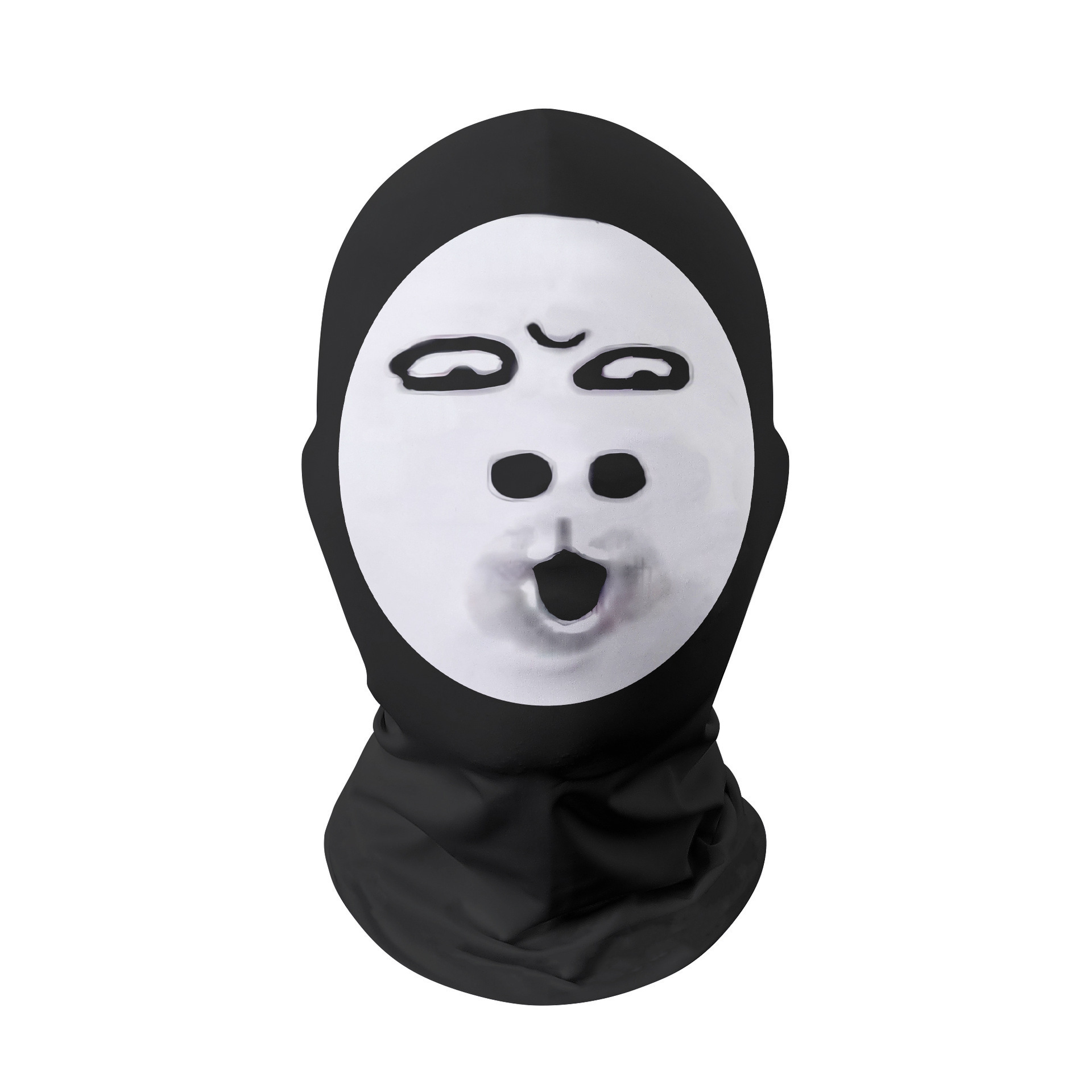 Europe and the United States cross-border magic boy cartoon which hot selling 3D printed face towel men's mask veil headscarf headgear props
