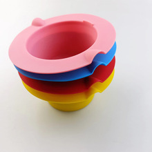 义乌diy硅胶面膜碗脱毛融蜡混合碗耐高温硅胶蜡豆碗水疗调膜