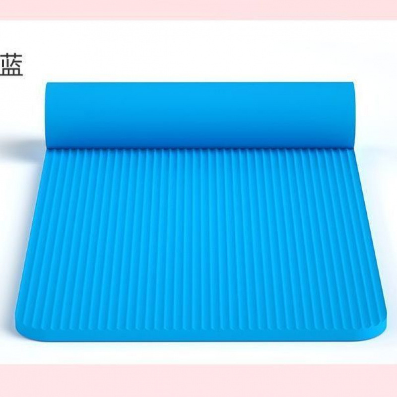 Alfombra de yoga, esterilla de acondicionamiento para hombres, esterilla de acústico, amortiguación y antideslizante, sin olor