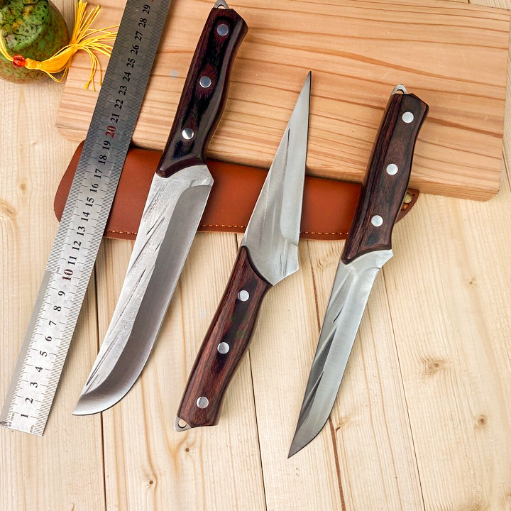 단조 3 피스 (가죽 케이스)