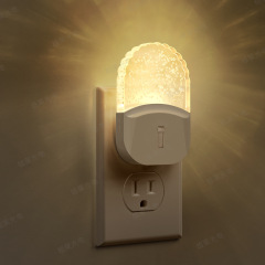 0.5 ワットクロスボーダーアクリルバブル純粋な光制御 LED ナイトライト暖かい光雰囲気壁プラグイン誘導ナイトライト