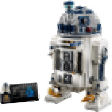 狮子牌99914星球大电影R2-D2机器人益智小颗粒拼装积木玩具180014