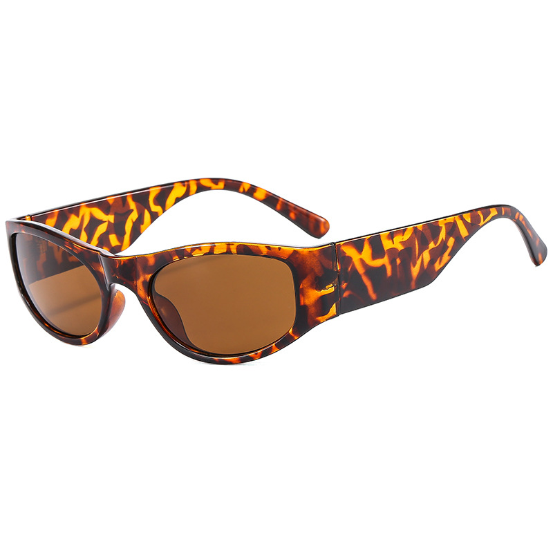 Personalizado y2g hip hop gafas de sol verde oscuro 2022 nuevo pequeño marco gafas de sol de moda europea y americana retro gafas de sol para mujeres