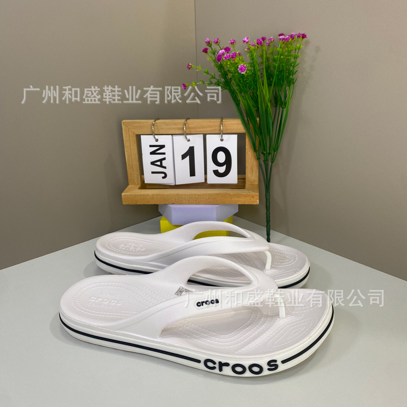 Chanclas Cross Baya para exteriores, zapatos de playa antideslizantes para hombre y mujer, sandalias tipo thong y clogs para parejas.