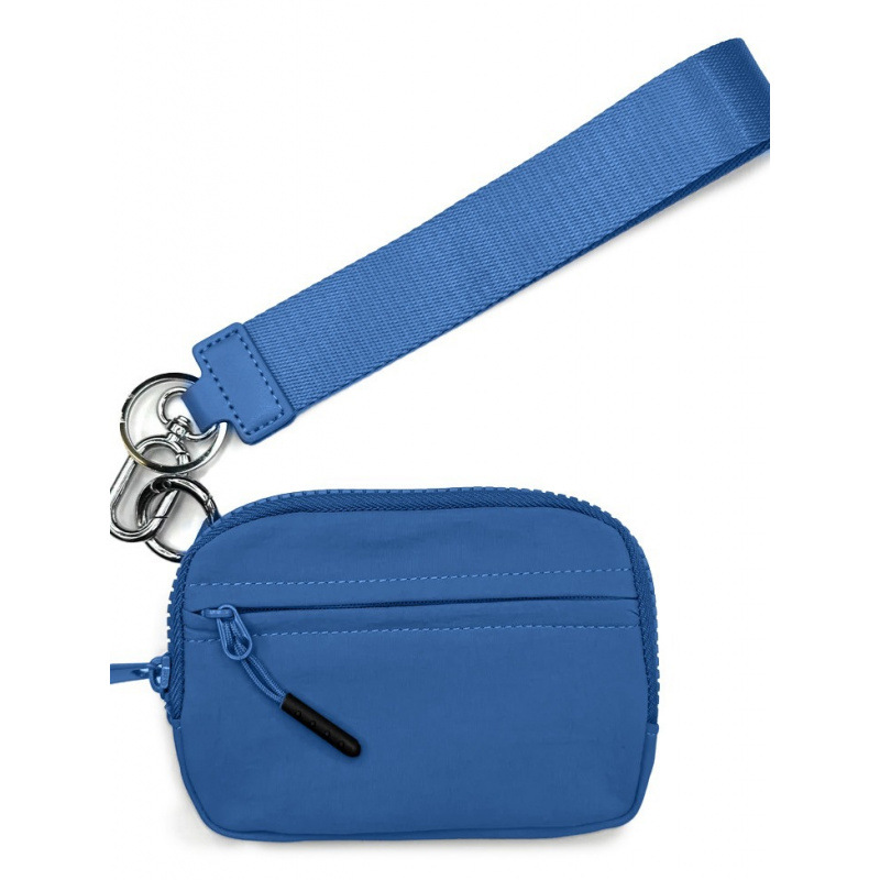 Mayorista transfronterizo simple monedero de nylon impermeable al viento multifuncional bolso de tarjetas llaveros monedas de cambio