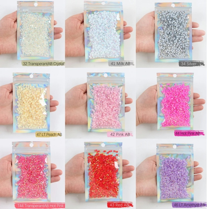 Resin drill magic color flat bottom drill 2/3/4/5/6mm nail art Diamond DIY mobile phone stick drill Net red violent bear drill Resin drill magic color flat bottom drill 2/3/4/5/6mm nail art Diamond DIY mobile phone stick drill Net red violent bear drill