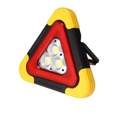 Light, Reflective Tripod, Solar-Powered | Warning sign