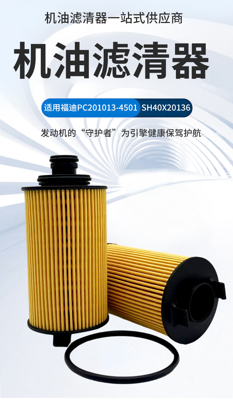 Oil Filter Sh40X20136 10105963 Diesel Filter Element Suitable for Maxus G10 Fudi Yunnei