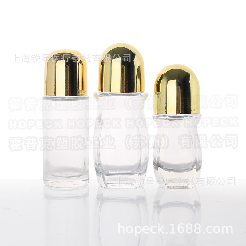 期货HOPECK香水喷雾空瓶厚底玻璃滚珠喷雾玻璃便携大香水瓶滚珠瓶