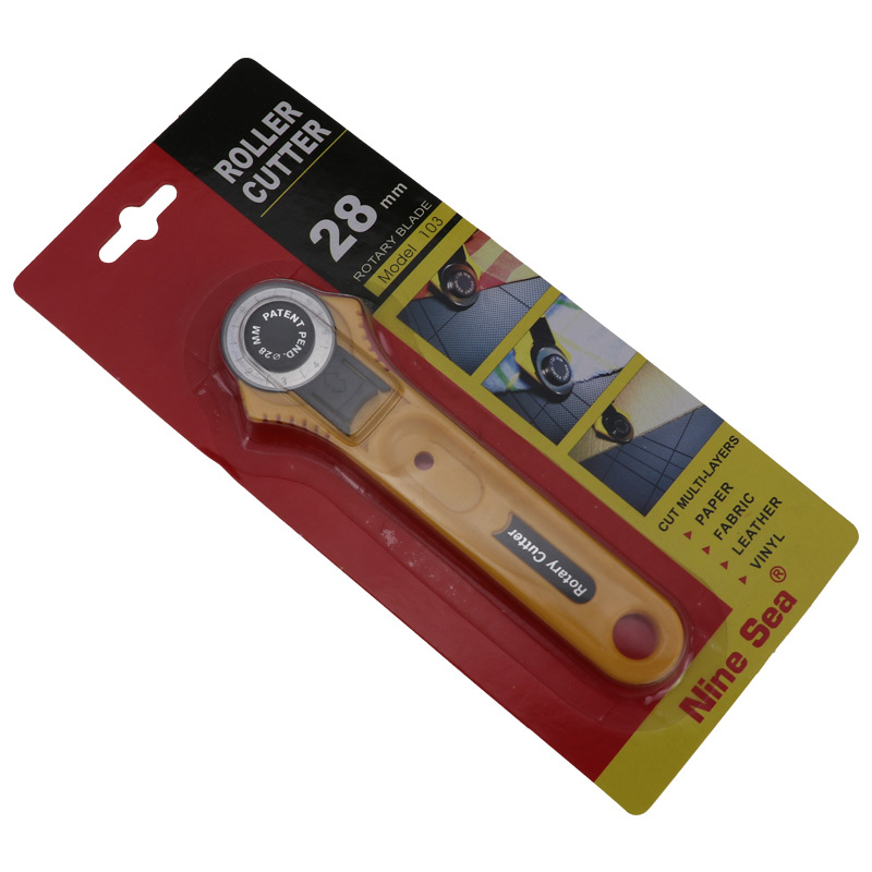 Cortador circular para tela/cuero, 45mm, mangos