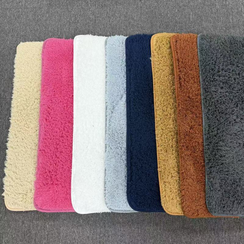 Cross-Border Thickened Lamb Wool Bathroom Rug, Solid Color, Simple, Absorbent Door Mat, Living Room Full Carpet, Bedroom Entrance Rug Cross-Border Thickened Lamb Wool Bathroom Rug, Solid Color, Simple, Absorbent Door Mat, Living Room Full Carpet, Bedroom Entrance Rug